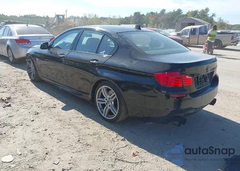 2013 BMW 550I xDrive из США, поврежденный, VIN WBAFU9C58DDY70715